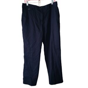 Towncraft Easy Care Men's Black Dress Pants